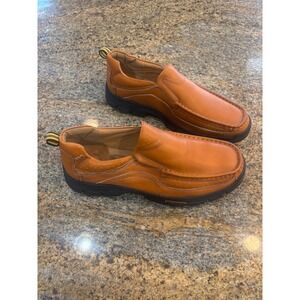 Venshine Mens Loafers Slip On Casual‎ Walking Shoes Tan Size 12